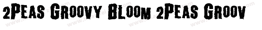 2Peas Groovy Bloom 2Peas Groovy Blo字体转换
